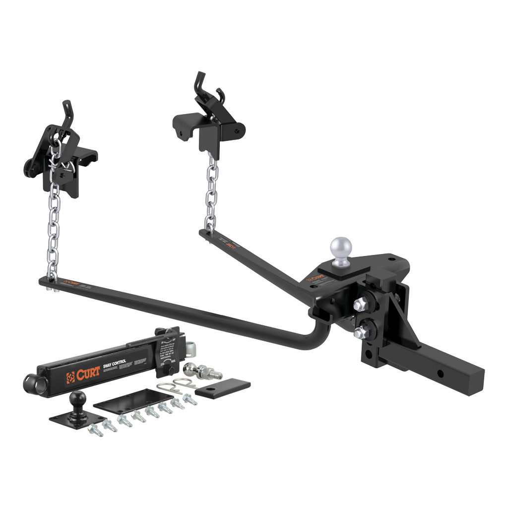 CURT Round Bar Weight Distribution Hitch Kit #17022