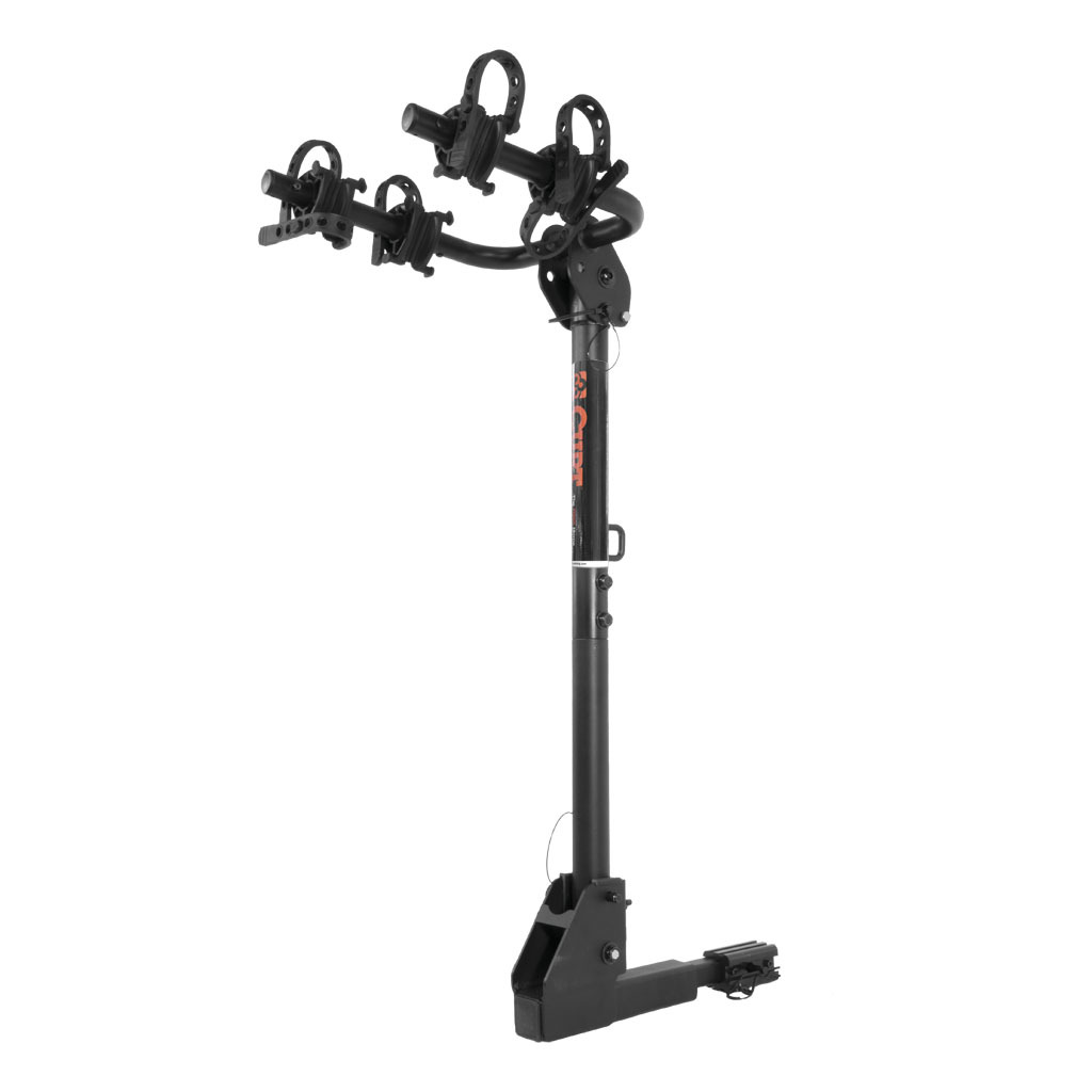 CURT Towable Extendable Hitch-Mounted Bike Rack (2 or 4 Bikes, 2