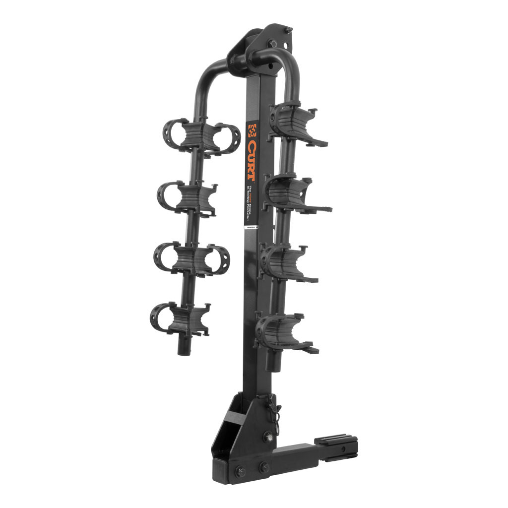 CURT Hitch-Mounted Bike Rack (4 Bikes, 1-1/4" or 2" Shank) #18034