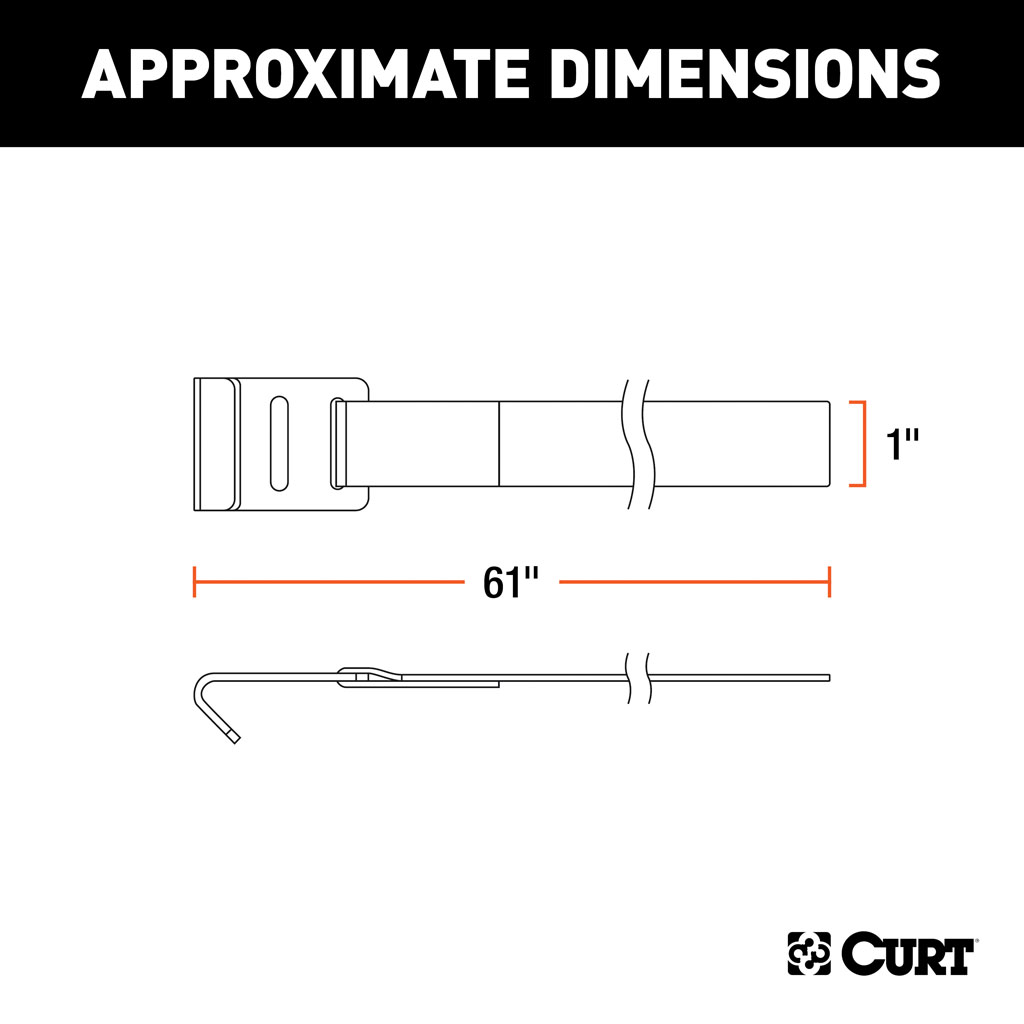 CURT Bike Rack Support Strap #18050