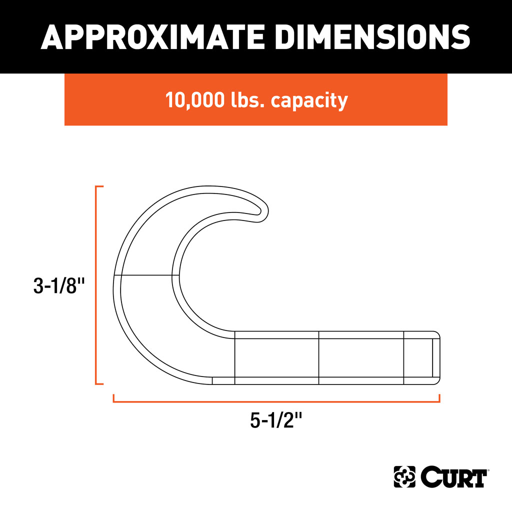 CURT Tow Hook #22401