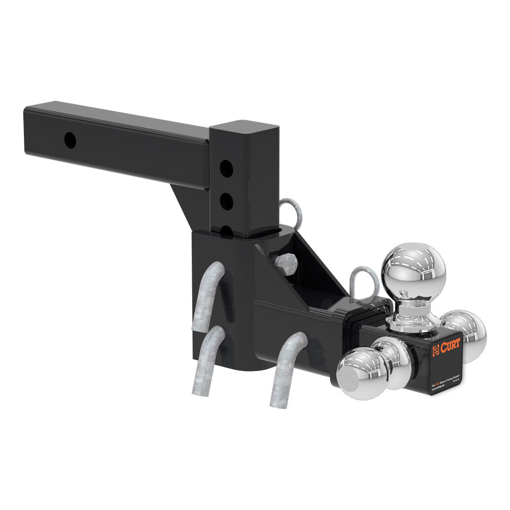 CURT Adjustable Tri-Ball Mount #45799