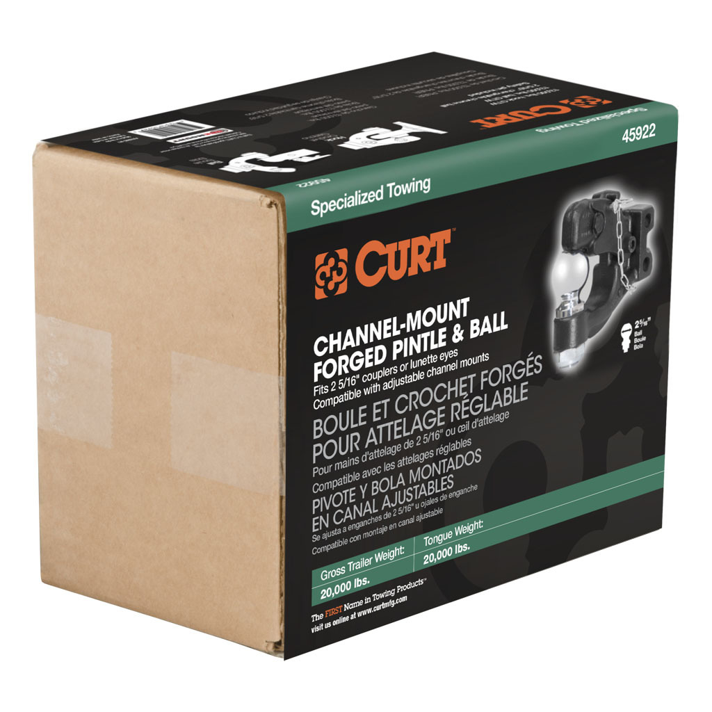 CURT Channel-Mount Ball & Pintle Combination #45922