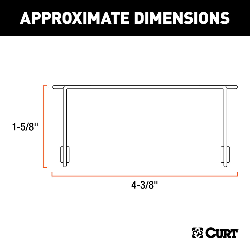 CURT TriFlex Trailer Brake Controller Mounting Bracket #51144