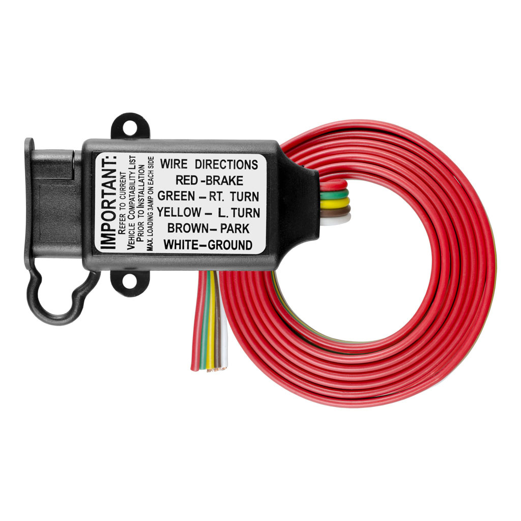 CURT Non-Powered 3-to-2-Wire Taillight Converter #55177