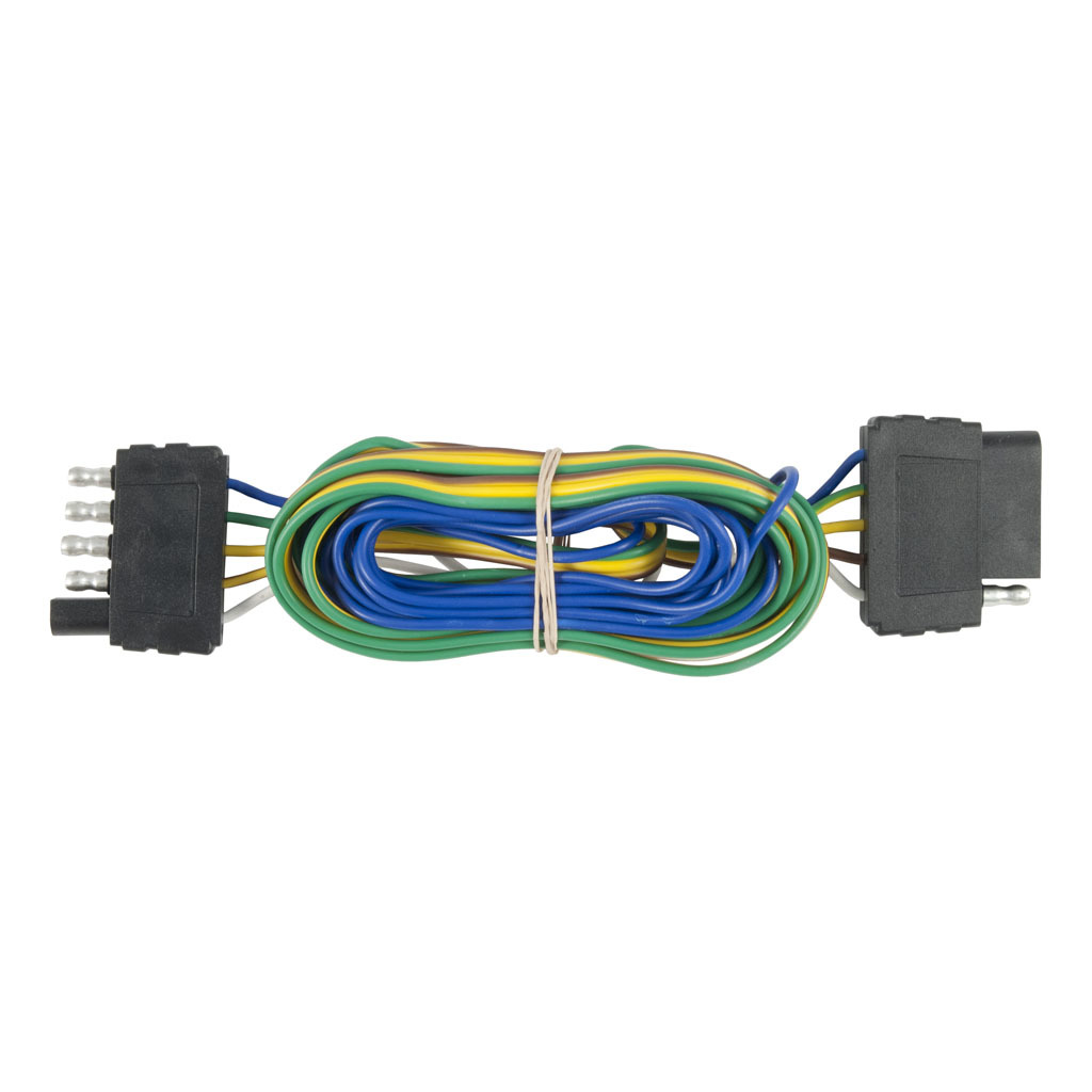 CURT 5-Way Flat Connector Plug & Socket #58550