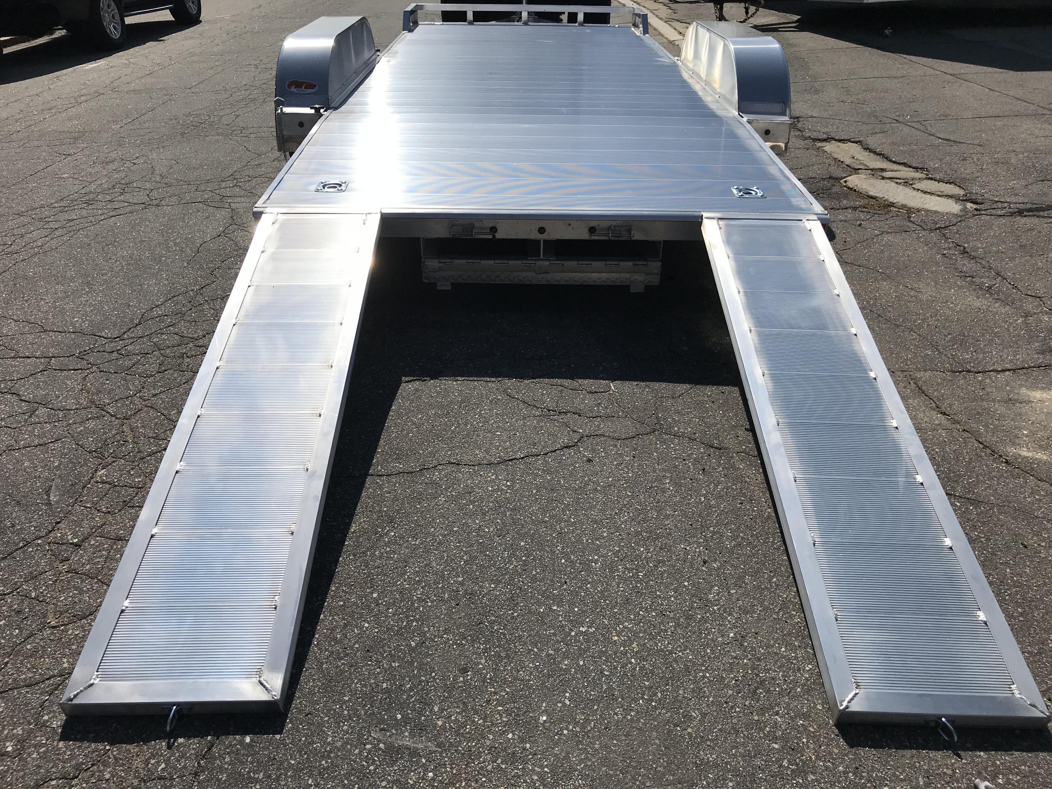 80″x18′ High Country Aluminum Open Car Hauler Trailer w ...