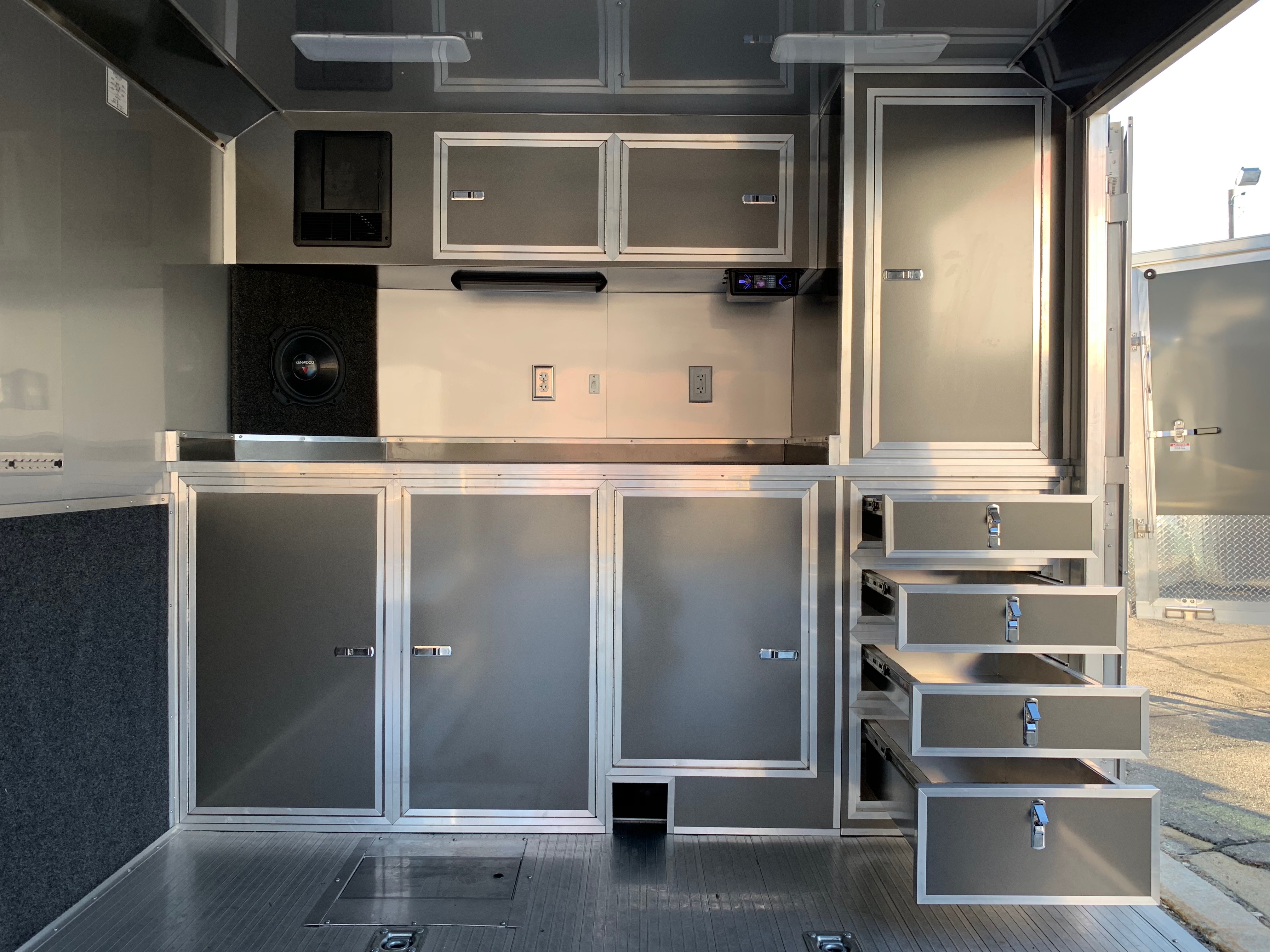 Enclosed Race Trailer Cabinets Tutorial Pics