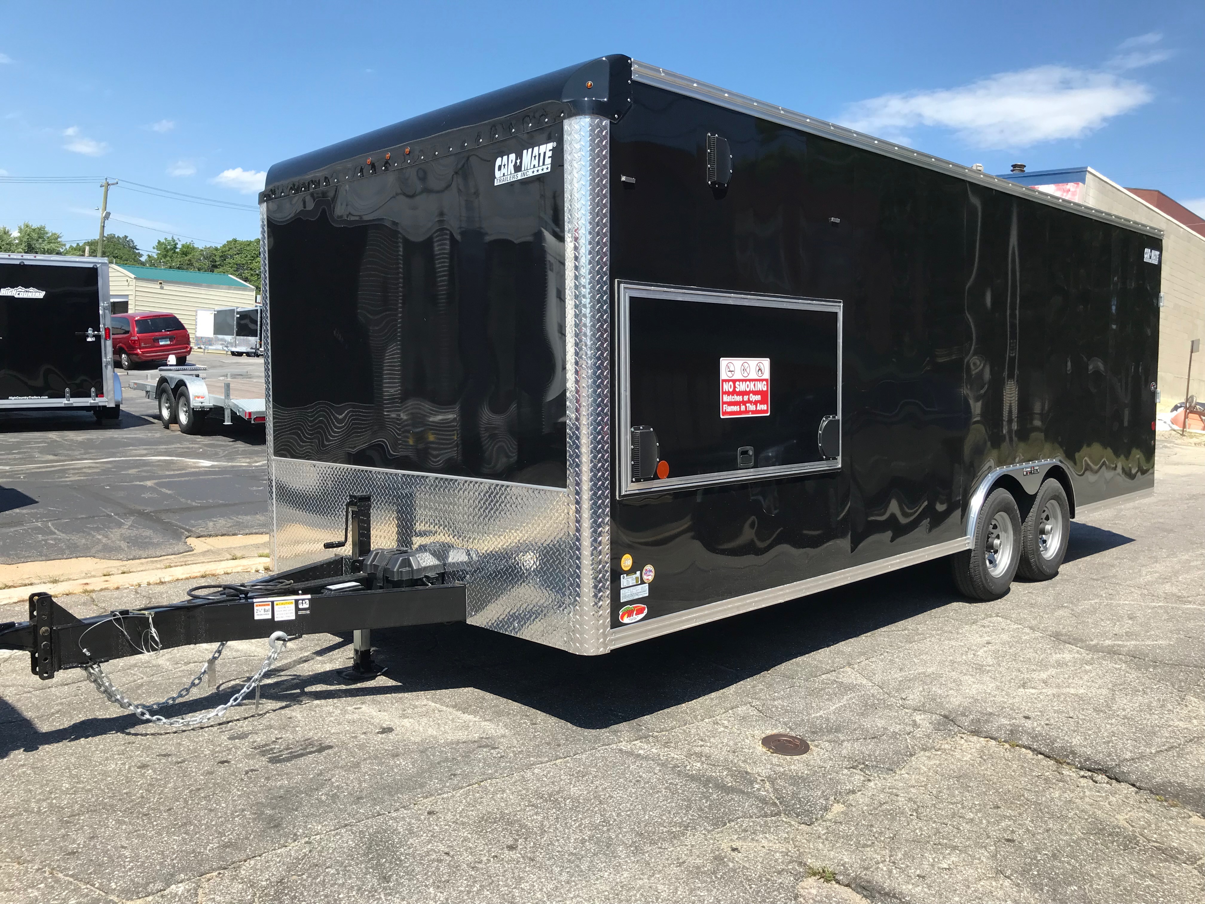 Enclosed Car Hauler 8.5'x22' Fuel Tank