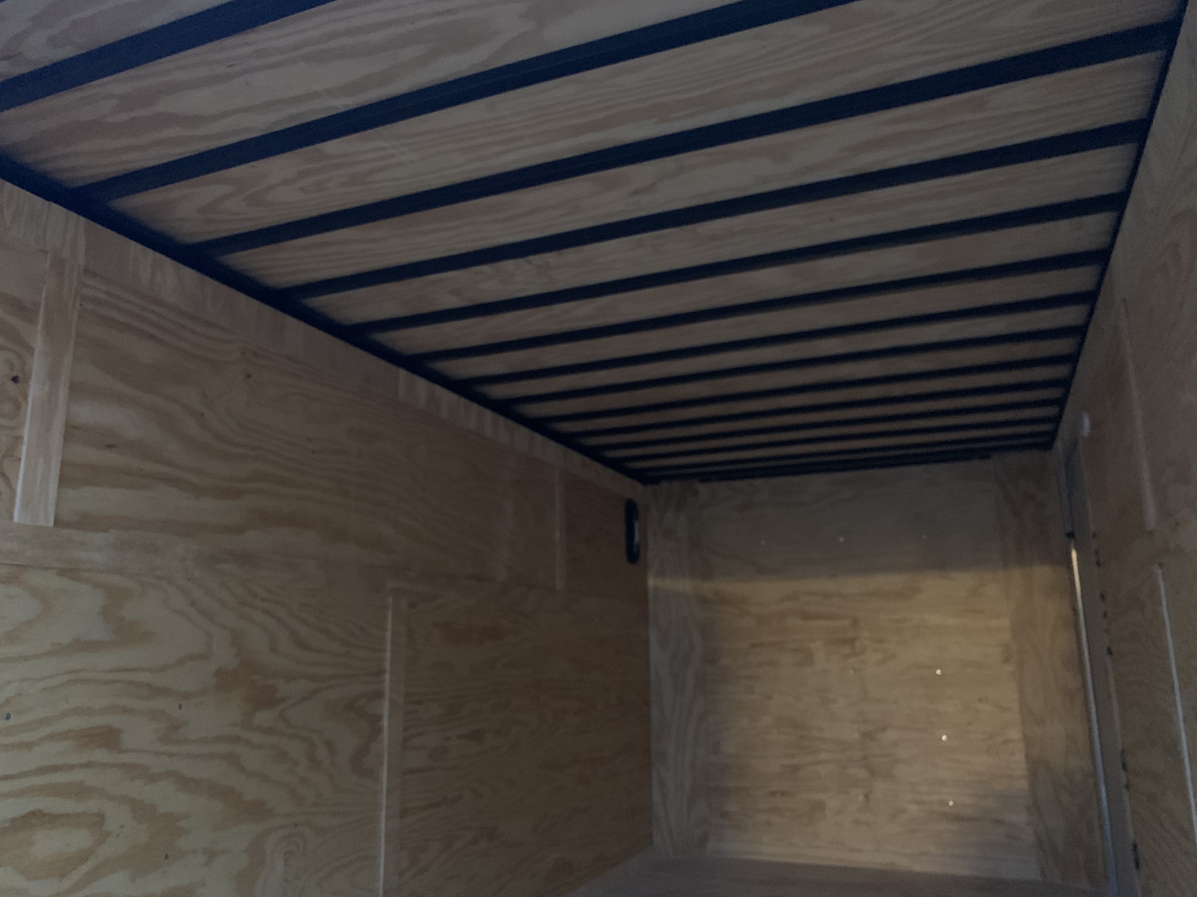 Enclosed Contractor Trailer 7'x14' PowderCoat BARN Covered Wagon