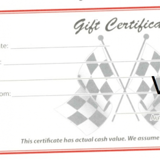 Gift Certificates