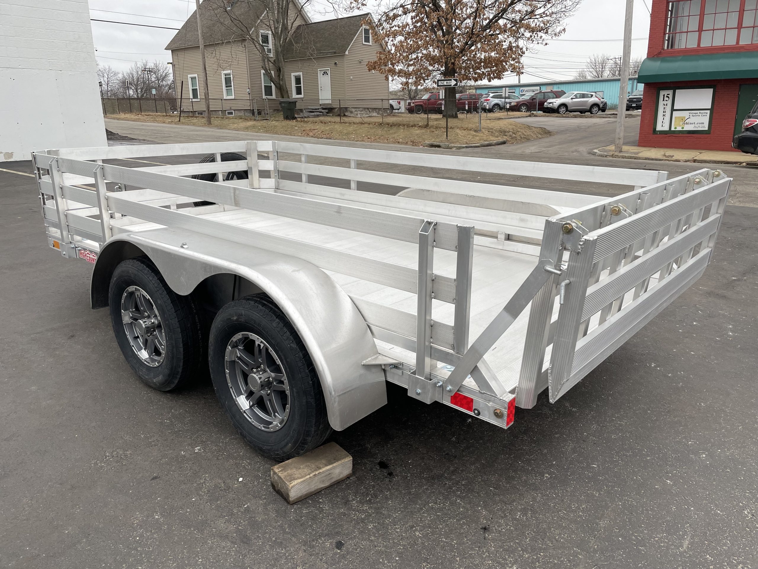 High Country Aluminum Utility Trailer 6.5x12 Dual Axle