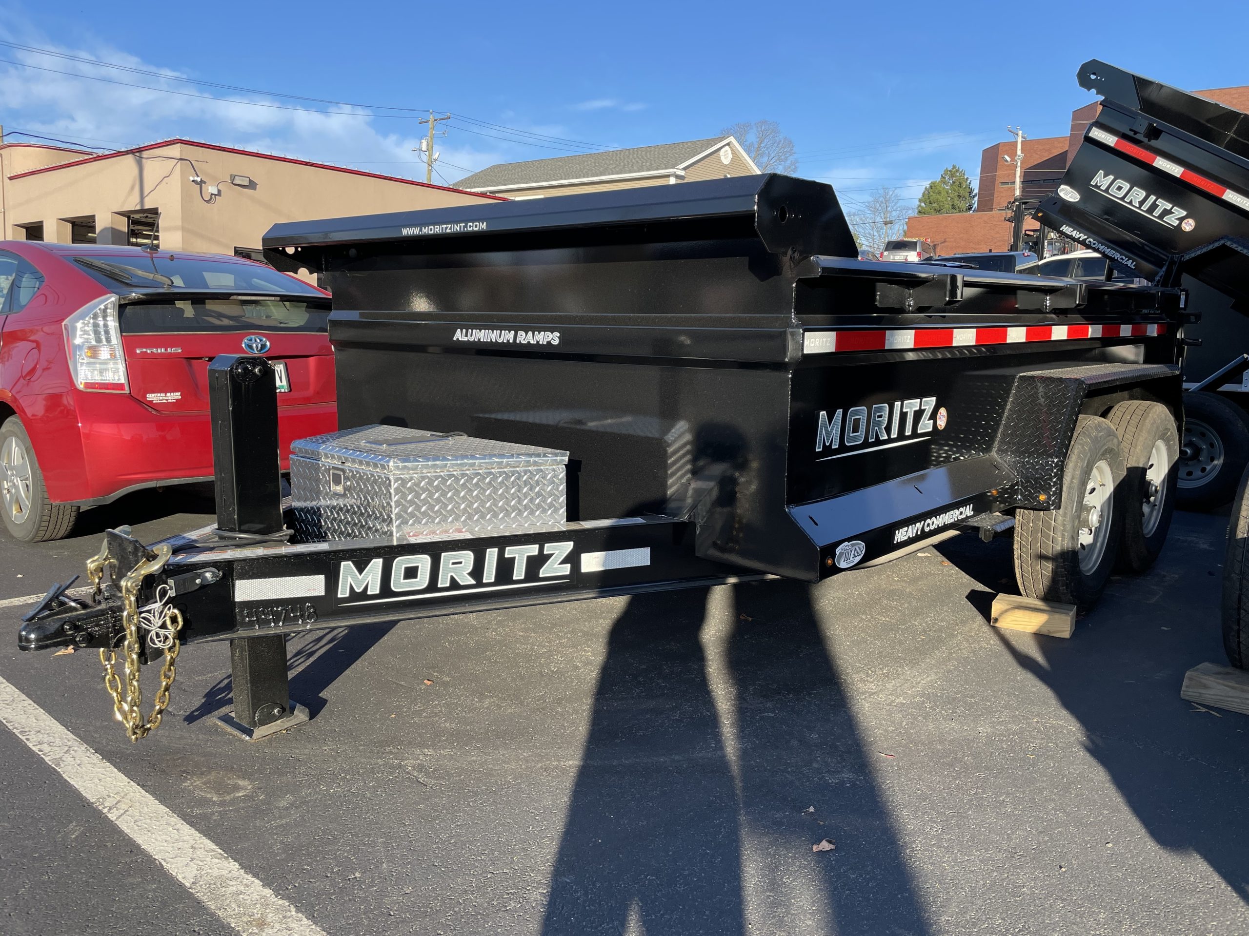 Dump Trailer 81.5"x12 Moritz Hydraulic Jack