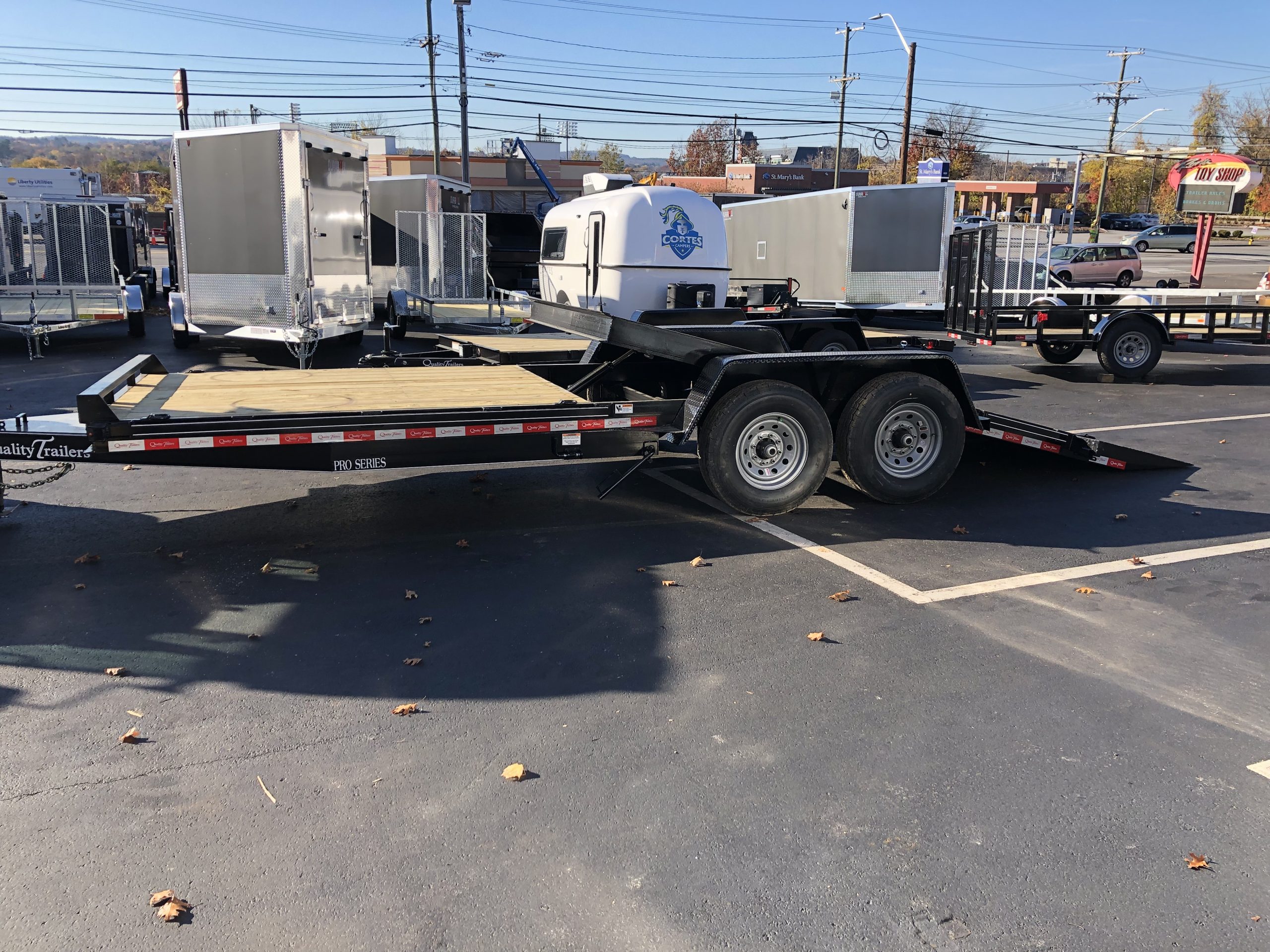 2022 Liberty CHANNEL 5 X 12 FT TILT TRAILER 7K