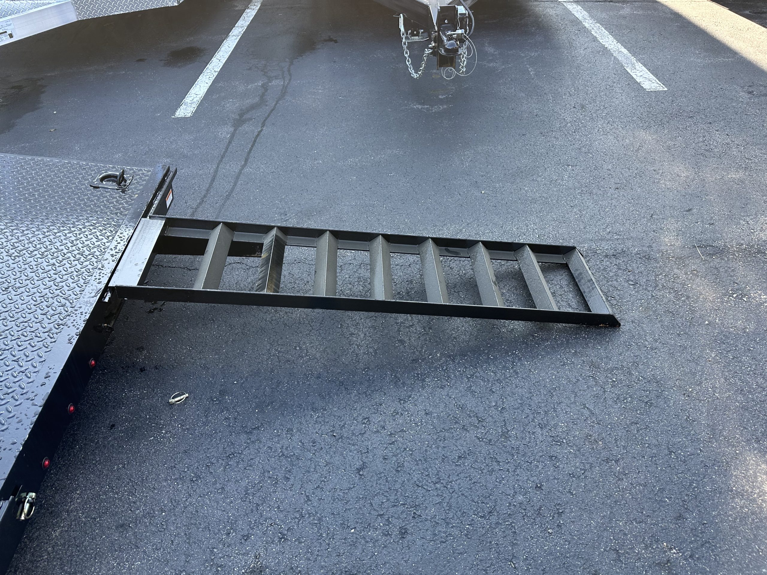 Open Car Hauler Trailer 7'x18' Quality 7k Gvwr Steel Deck