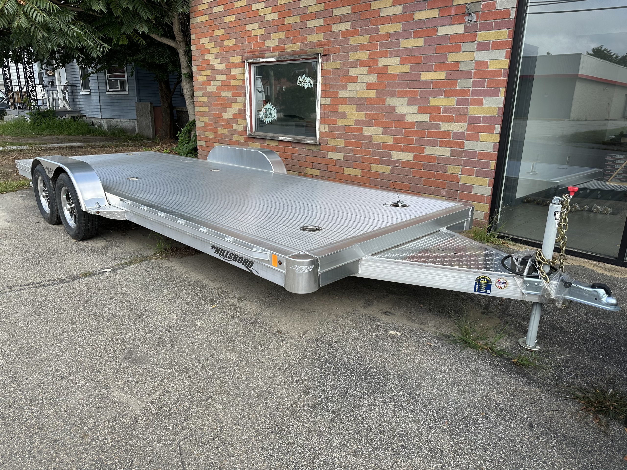 Hillsboro AOCT520 2R F/G Open Aluminum Car Hauler 20' 7000 Gvwr