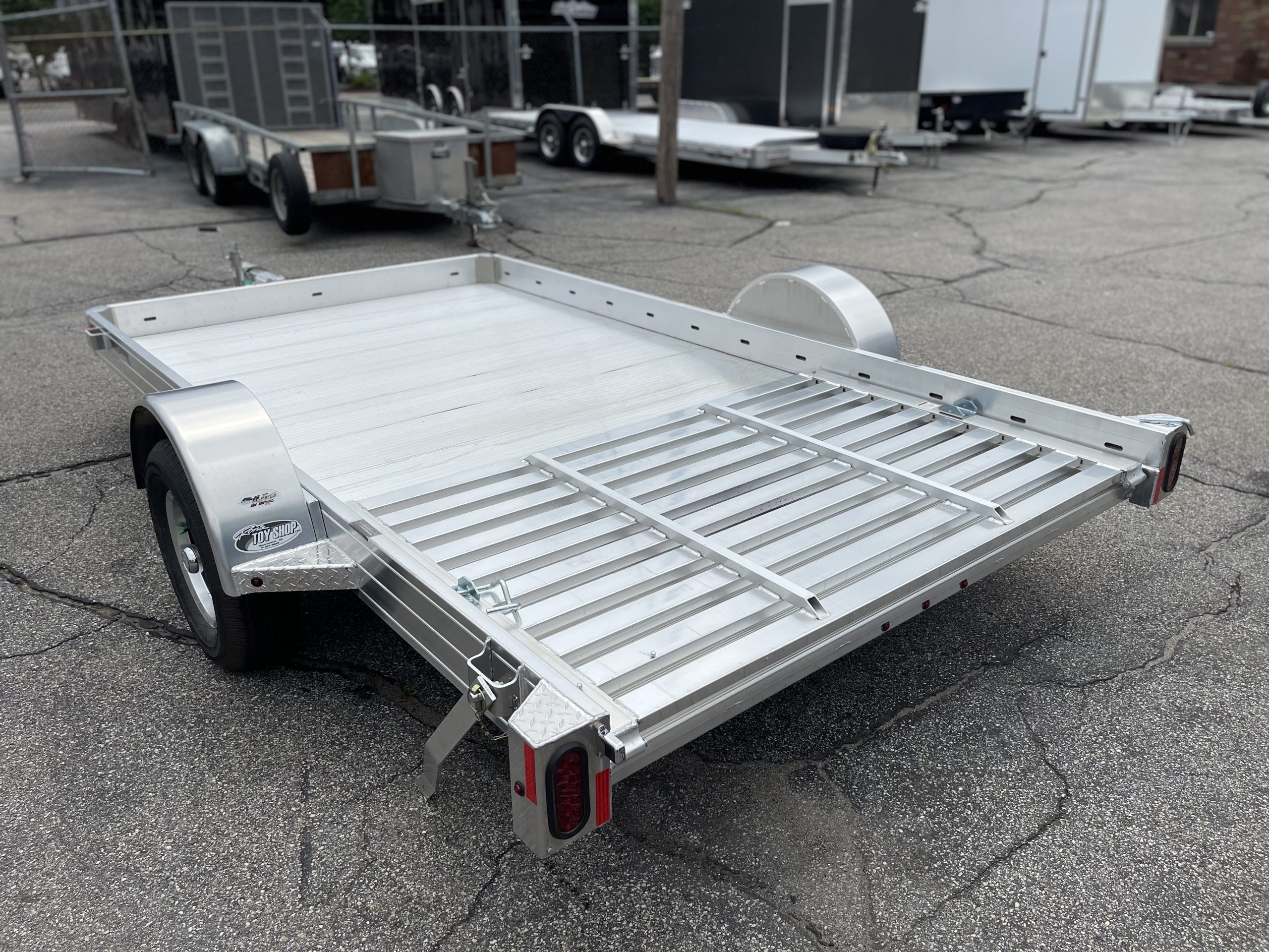 Hillsboro AU70X10AL Utility Trailer F/G 70"x10'