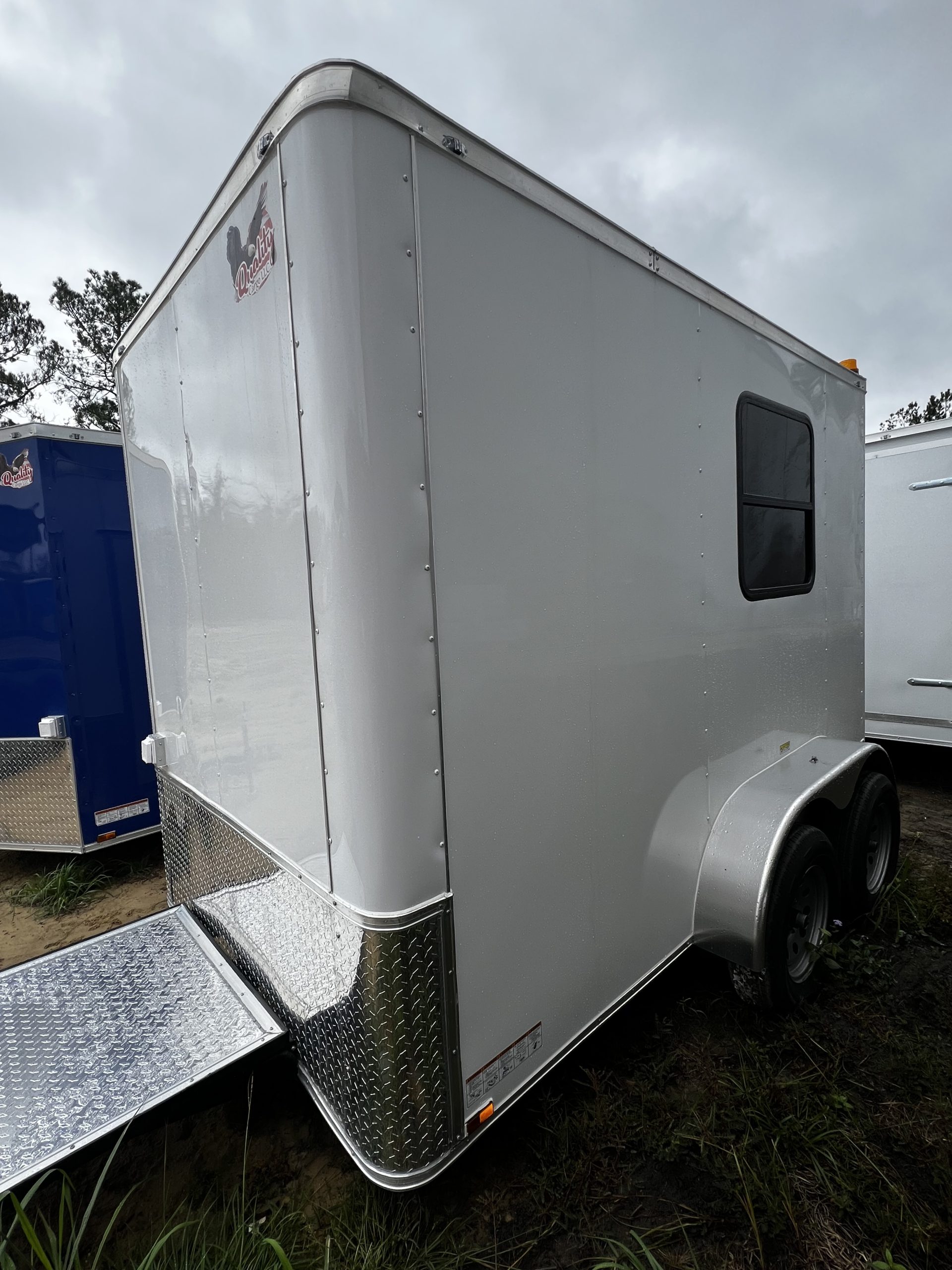 Panther Cargo Trailer 6'x10' Tandem Axle Splicing Trailer