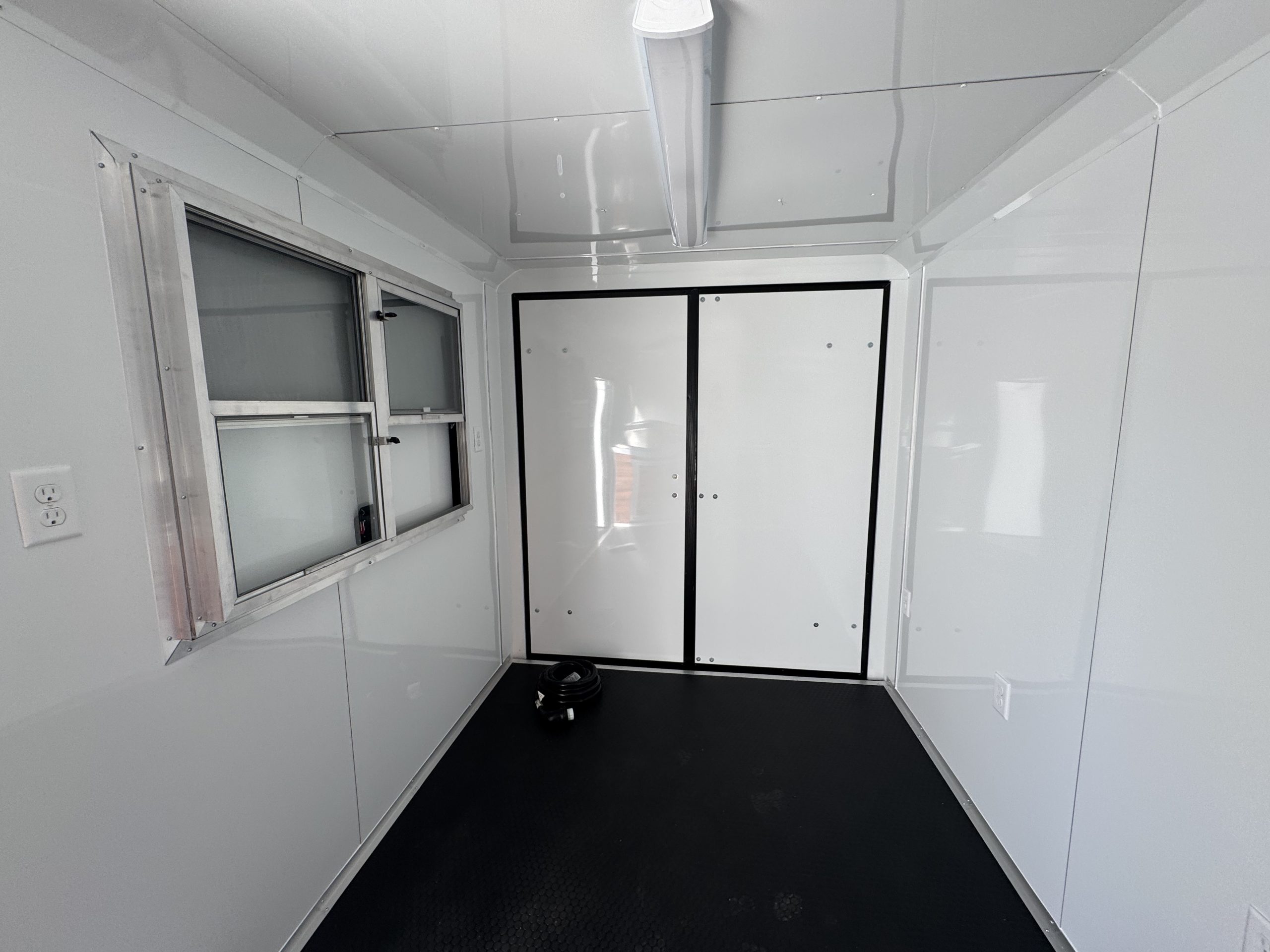 Panther Cargo Trailer 7'x12' Wood Grain Concession Trailer