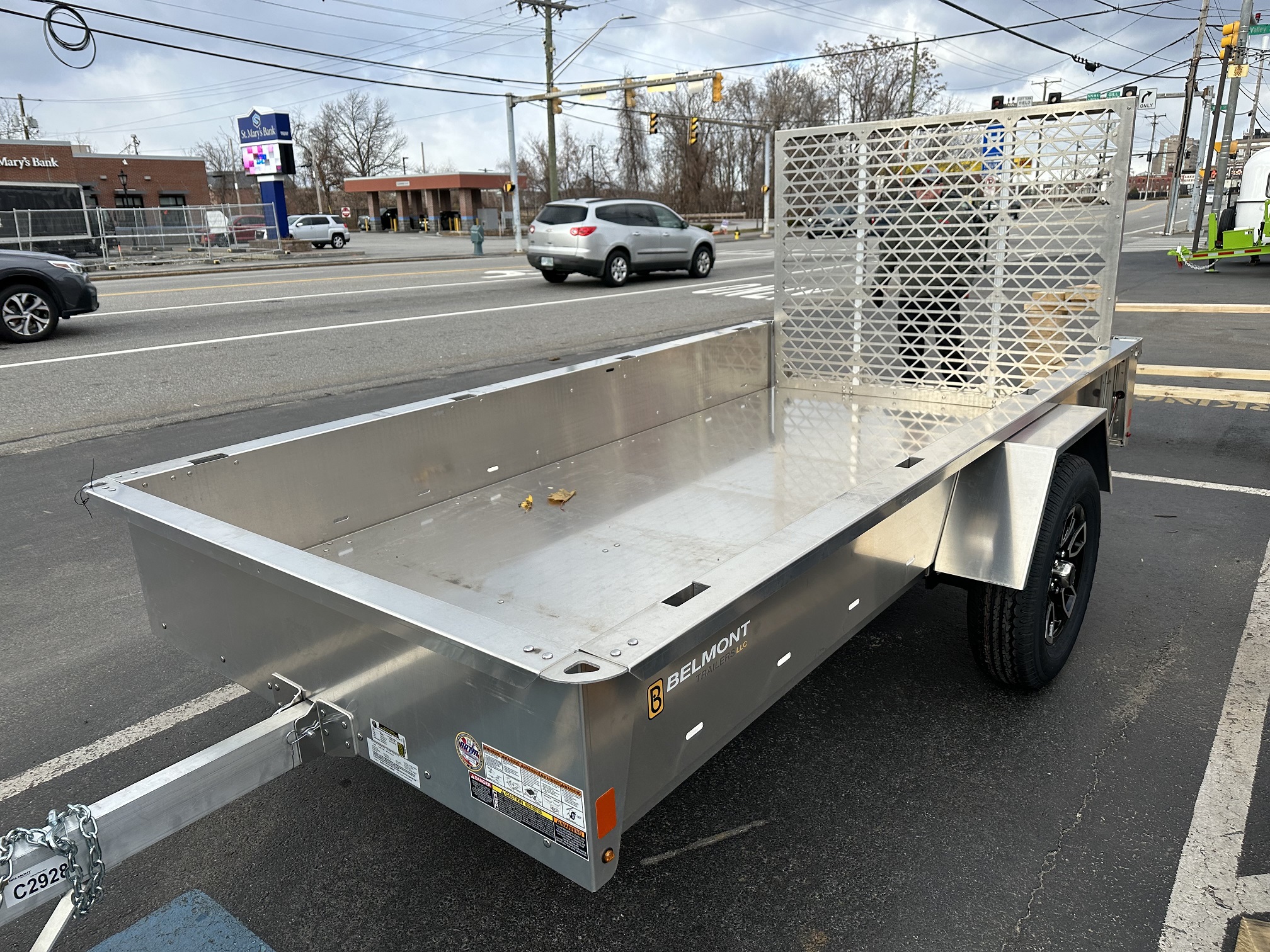5'x10' Belmont Aluminum Utility Trailer
