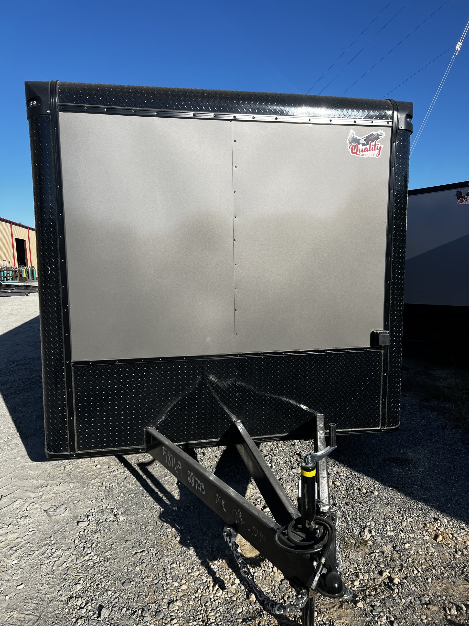Panther Cargo Car Trailer 8.5'x28' Charcoal Blackout Custom Car Hauler
