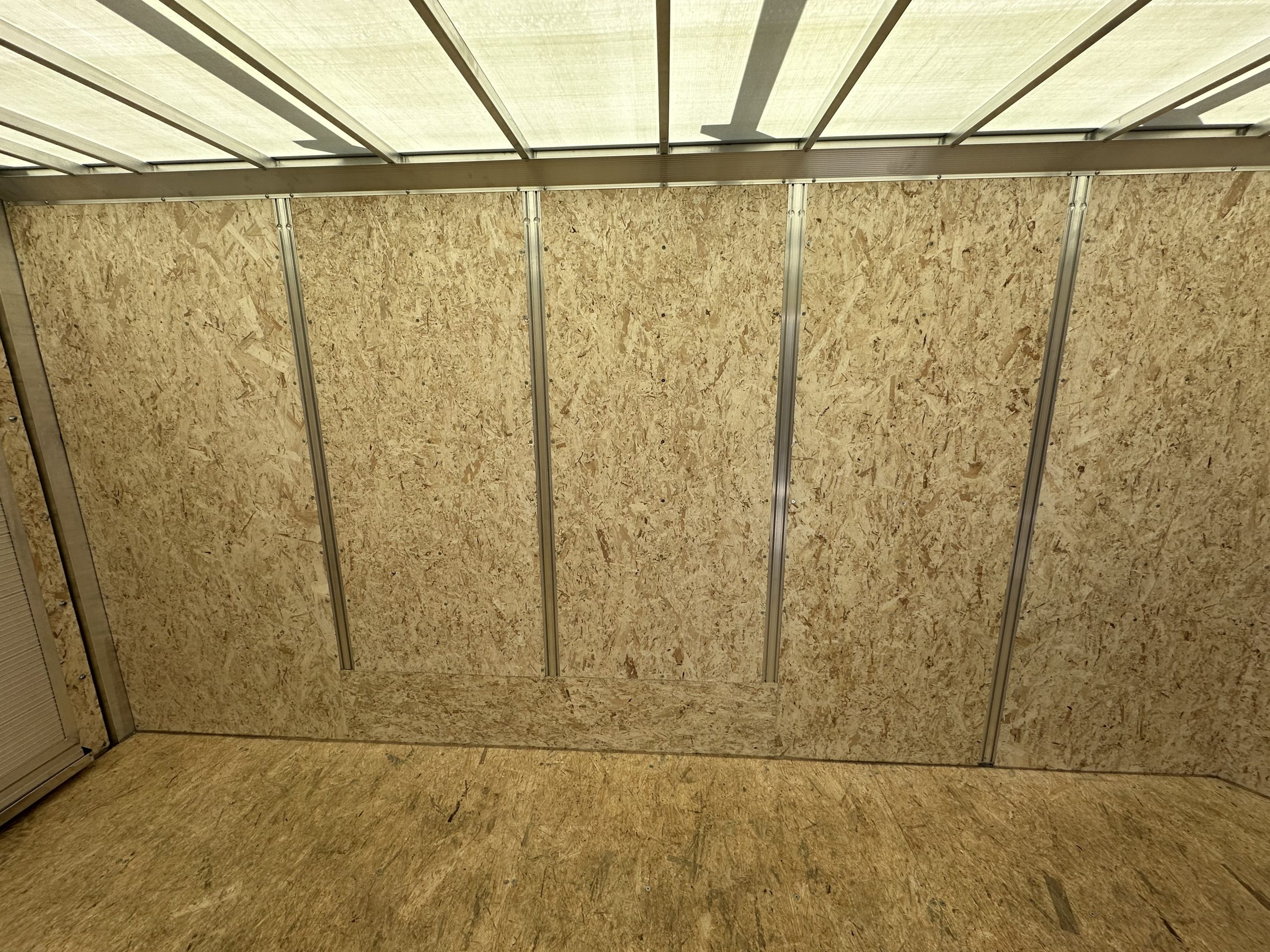 Ultimate Enclosed Contractor Trailer 7'x14' Charcoal BARN Aluminum w/Ramps 7000 Gvwr